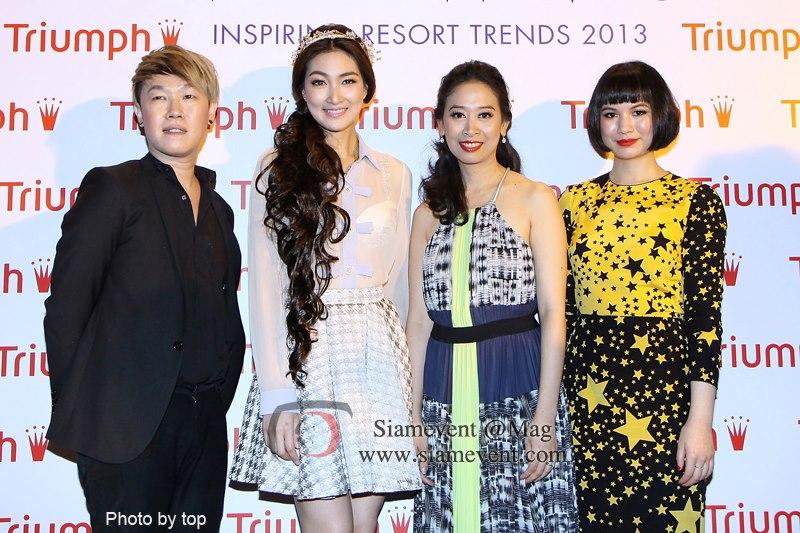 "แพนเค้ก-เขมนิจ" Triumph "MAKE WAVE Inspiring Resort Trend 2013"