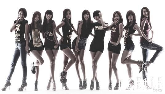 เกิลกรุ๊บวง Nine Muses สาวสวยและน่ารัก