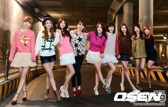 เกิลกรุ๊บวง Nine Muses สาวสวยและน่ารัก