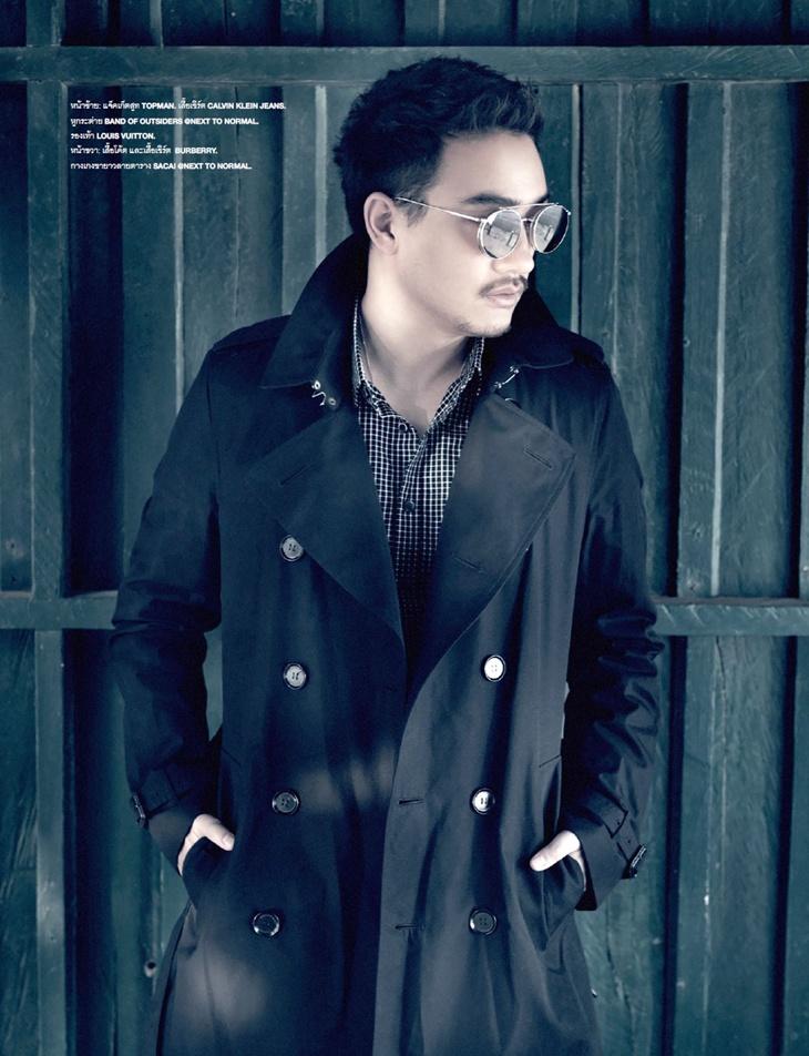 Barom Bhichanchitr & Dejan Bugarinovic @ Num&eacute;ro Homme vol.1 no.1 March 2013