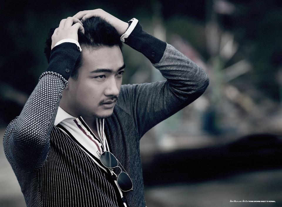 Barom Bhichanchitr & Dejan Bugarinovic @ Num&eacute;ro Homme vol.1 no.1 March 2013