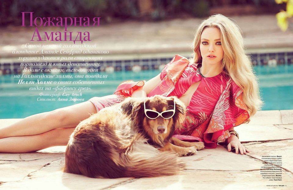 Amanda Seyfried @ Tatler Russia April 2013
