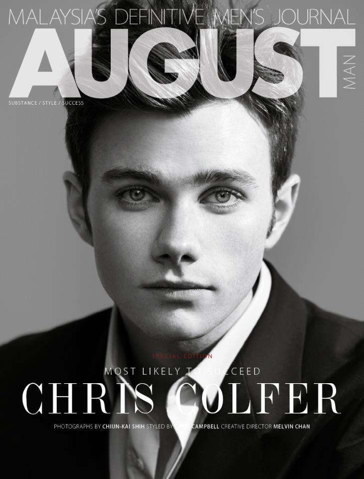 Chris Colfer @ August Man Malaysia February 2013