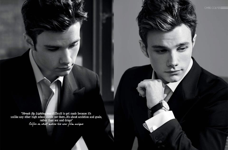 Chris Colfer @ August Man Malaysia February 2013
