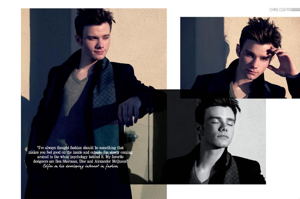Chris Colfer @ August Man Malaysia February 2013