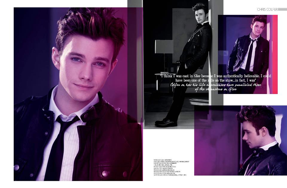 Chris Colfer @ August Man Malaysia February 2013