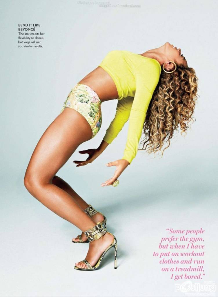 Beyoncé @ Shape Magazine April 2013