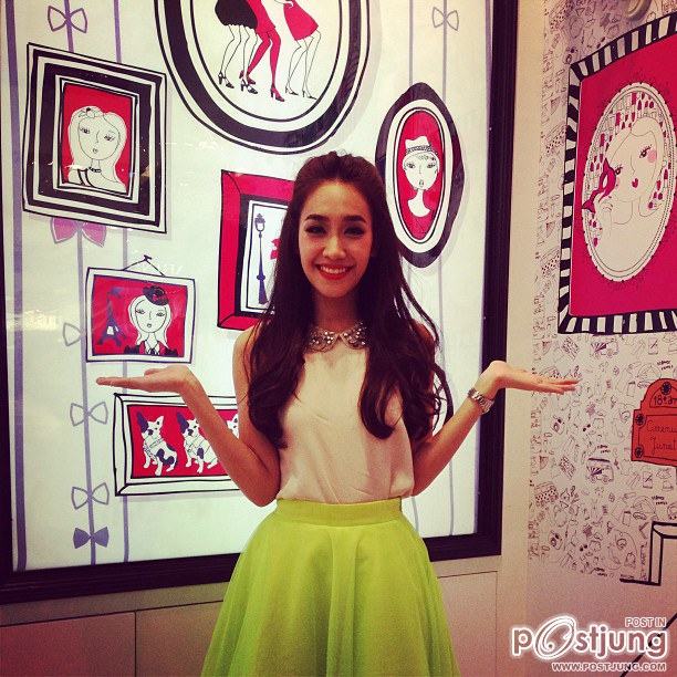 update instagram มิน พีชญา