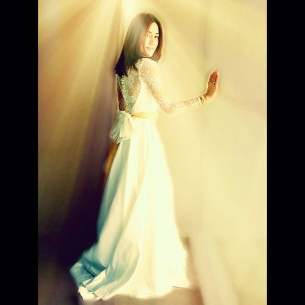 หมาก-คิม กับฉากแต่งงานสุดน่ารัก ในต้นรักริมรั้ว