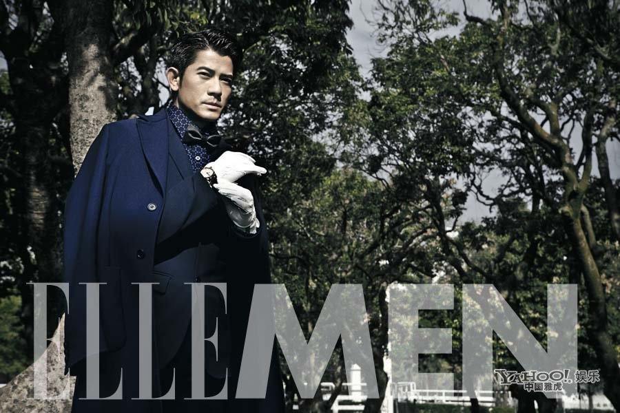 Aaron kwok @ ELLE Men China April 2013