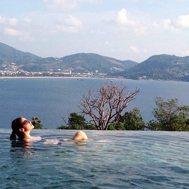 ฟลุค ควง นาตาลี สวีทเล็ก ๆ พาหนีเที่ยวภูเก็ต