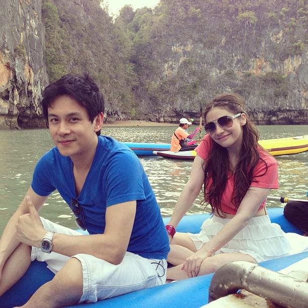 ฟลุค ควง นาตาลี สวีทเล็ก ๆ พาหนีเที่ยวภูเก็ต