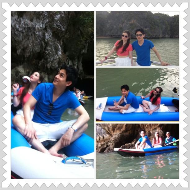 ฟลุค ควง นาตาลี สวีทเล็ก ๆ พาหนีเที่ยวภูเก็ต