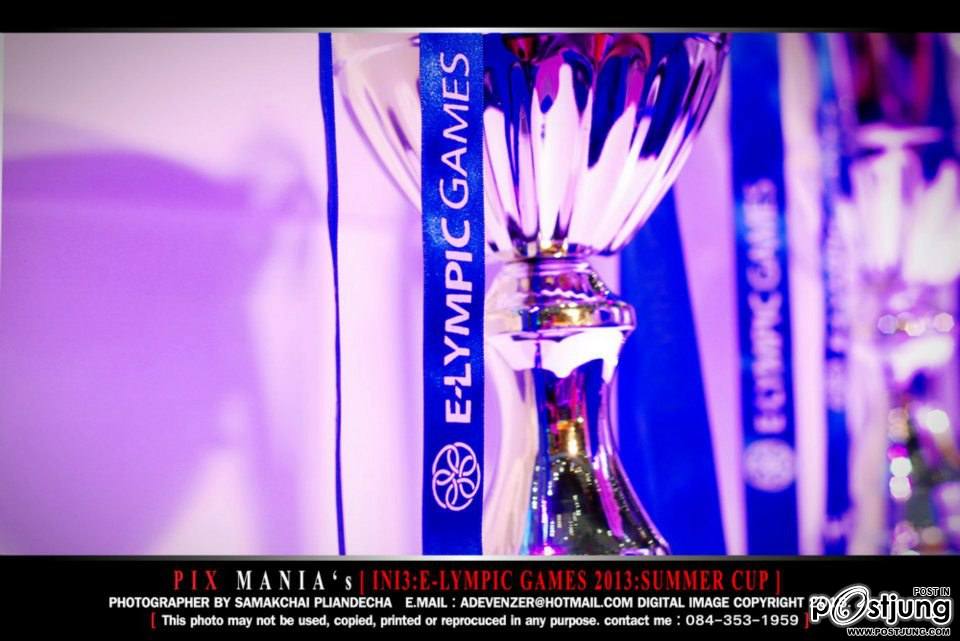 บรรยากาศการเปิดงาน Ini3 E-Lympic Games 2013 Summer Cup