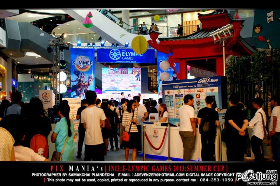 บรรยากาศการเปิดงาน Ini3 E-Lympic Games 2013 Summer Cup