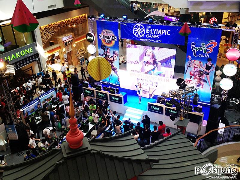 บรรยากาศการเปิดงาน Ini3 E-Lympic Games 2013 Summer Cup