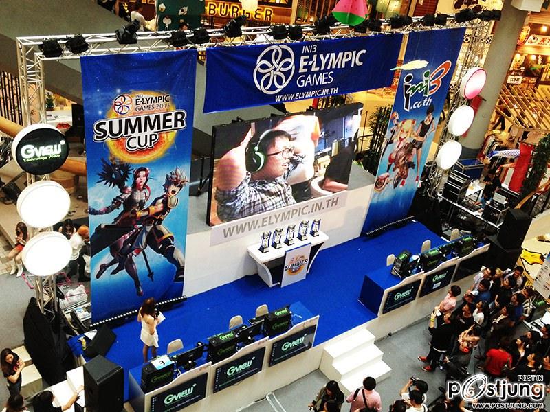 บรรยากาศการเปิดงาน Ini3 E-Lympic Games 2013 Summer Cup