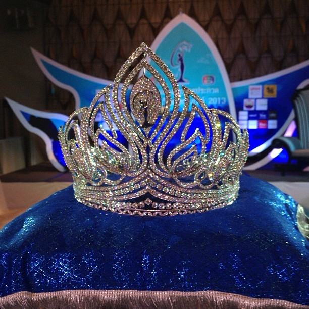 เปิดตัวแล้ว"มงกุฎ Miss Universe Thailand 2013"