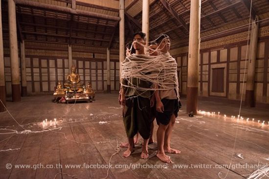 ใหม่ ทุ่มสุดตัว ฉากห้อยหัวเล่นเองไม่ใช้สแตนอิน ใน พี่มาก..พระโขนง