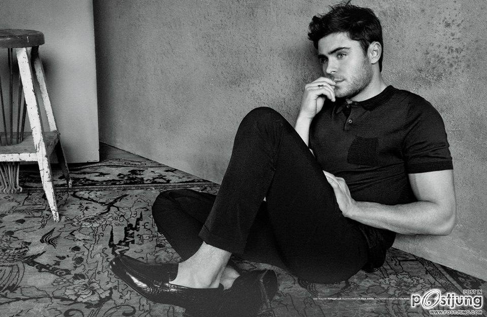 Zac Efron @ FLAUNT #126 Spring 2013