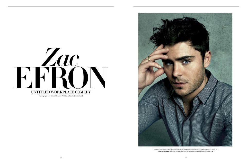 Zac Efron @ FLAUNT #126 Spring 2013