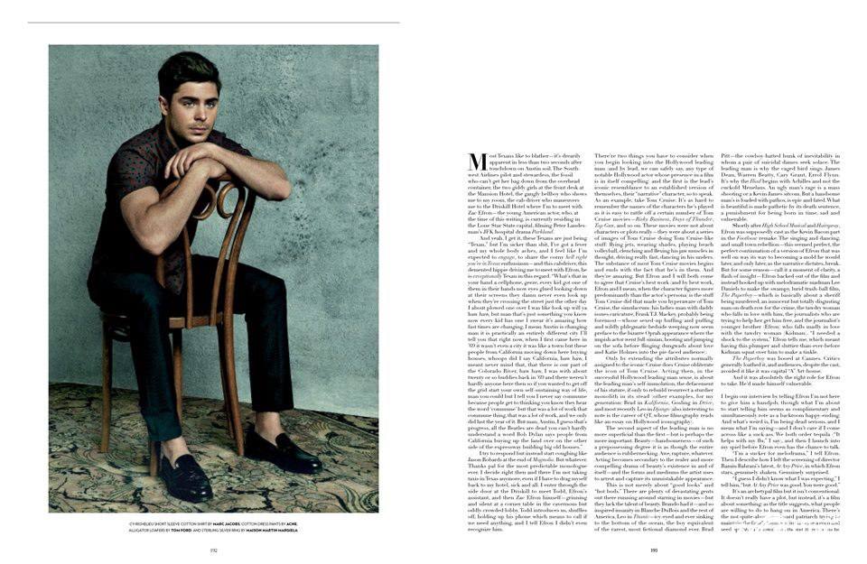 Zac Efron @ FLAUNT #126 Spring 2013