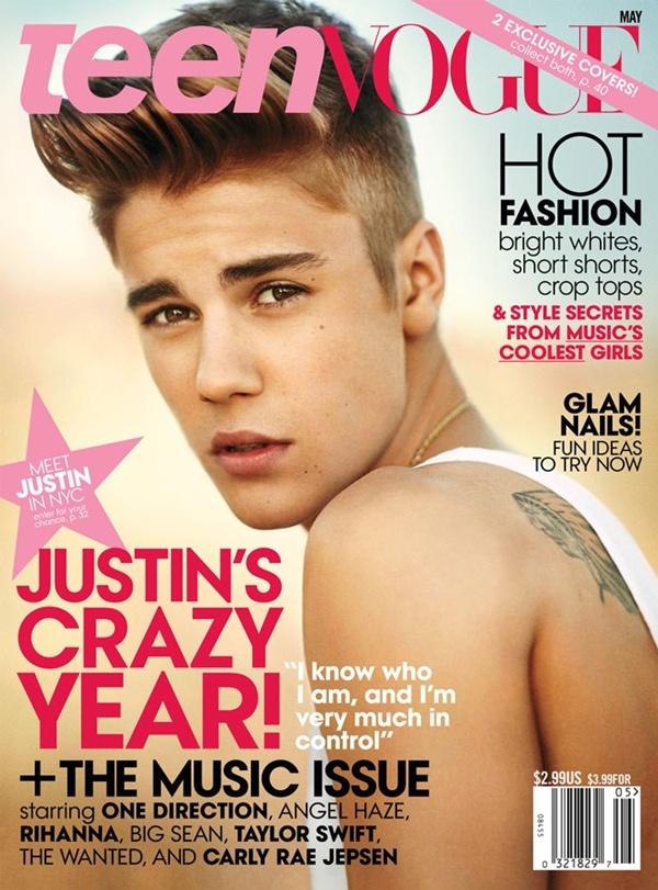 Justin Bieber @ Teen Vogue May 2013