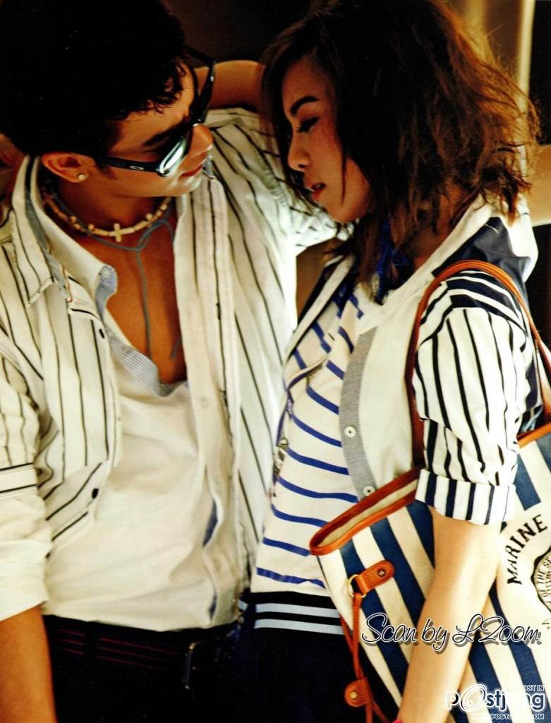 พอร์ช ศรัณย์ & คริส หอวัง @ HONEYMOON+TRAVEL no.130 April 2013