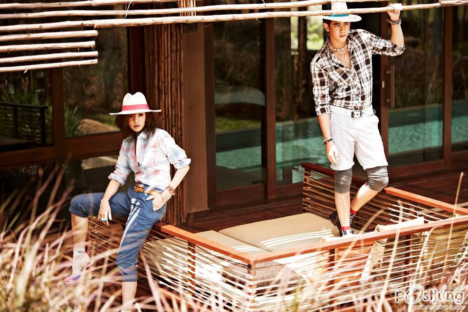 พอร์ช ศรัณย์ & คริส หอวัง @ HONEYMOON+TRAVEL no.130 April 2013