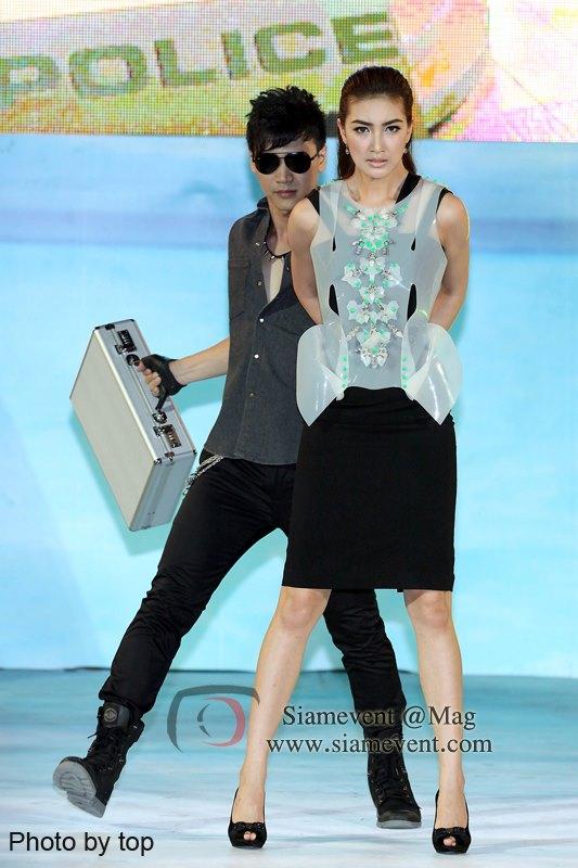 แพนเค้ก งาน Police Blue Summer in the City สยามพารากอน