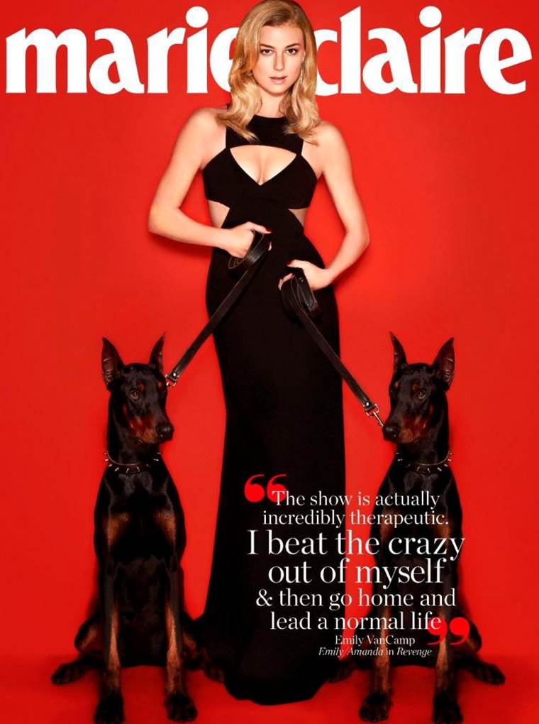 Emily VanCamp @ Marie Claire Australia April 2013