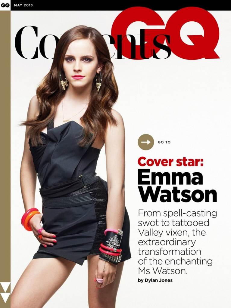 Emma Watson @ GQ UK May 2013