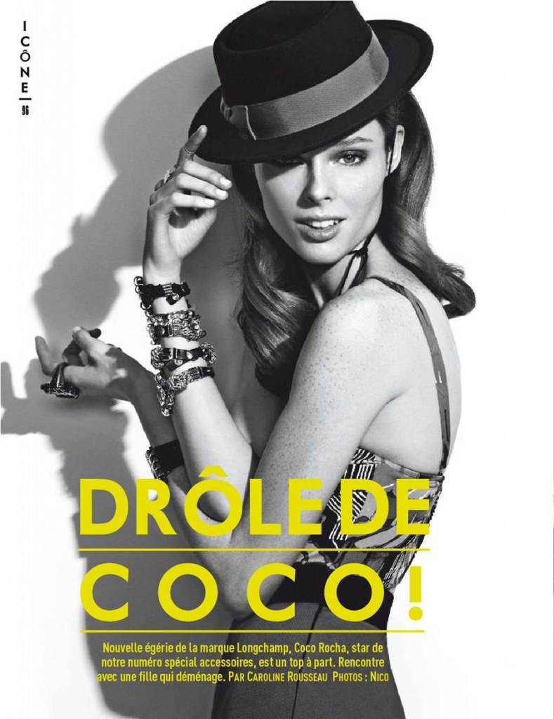 Coco Rocha @ Glamour France April 2013