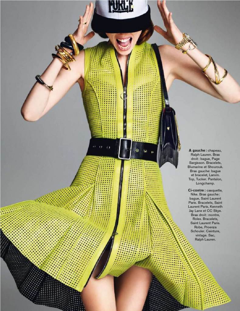 Coco Rocha @ Glamour France April 2013