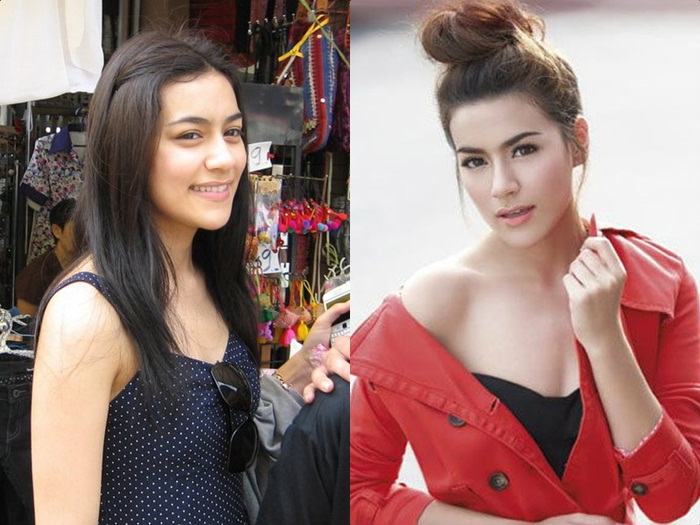 ดารา ก่อน-หลัง แต่งหน้า