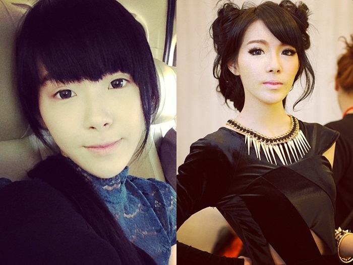 ดารา ก่อน-หลัง แต่งหน้า