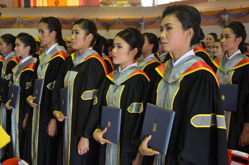 พิธีพระราชทานปริญญาบัตร มหาวิทยาลัยมหาสารคาม ประจำปี 2555