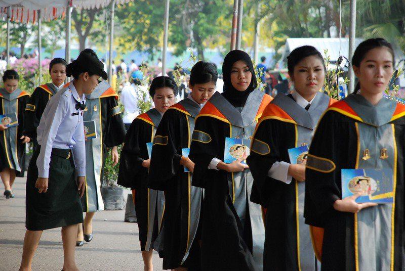 พิธีพระราชทานปริญญาบัตร มหาวิทยาลัยมหาสารคาม ประจำปี 2555