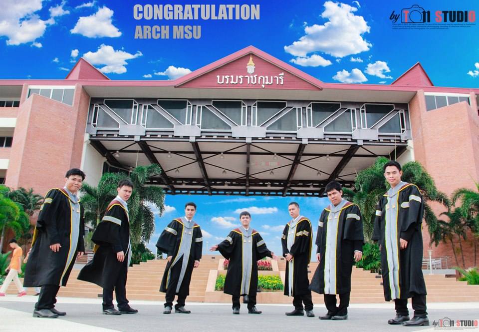 พิธีพระราชทานปริญญาบัตร มหาวิทยาลัยมหาสารคาม ประจำปี 2555