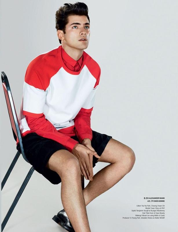 Sean O'Pry @ GQ Style Korea #2 S/S 2013