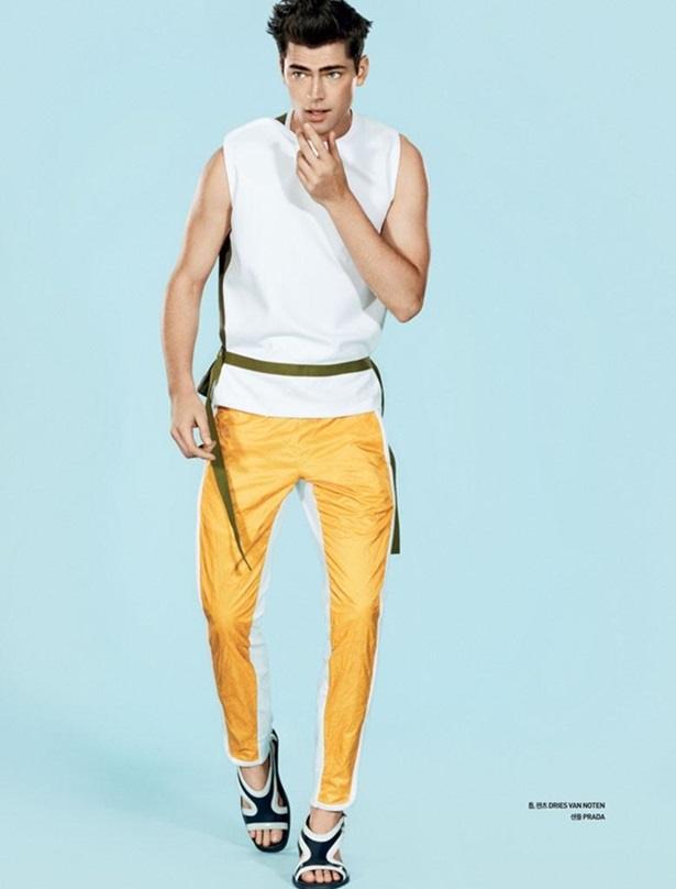 Sean O'Pry @ GQ Style Korea #2 S/S 2013