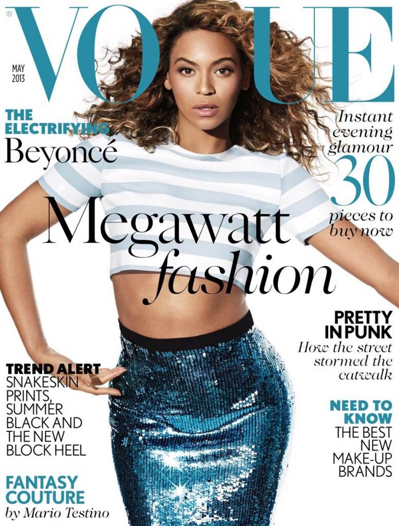 Beyonc&eacute; @ Vogue UK May 2013
