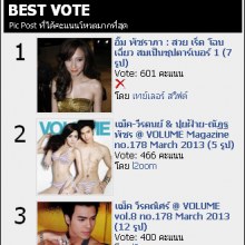 อั้ม Hot จริง ! 1 ชั่วโมงคว้า Best Vote อันดับ 1 @ Picpost