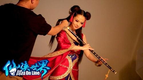 Qi Wei 戚薇 cosplay《仙侠世界》 online (2013)