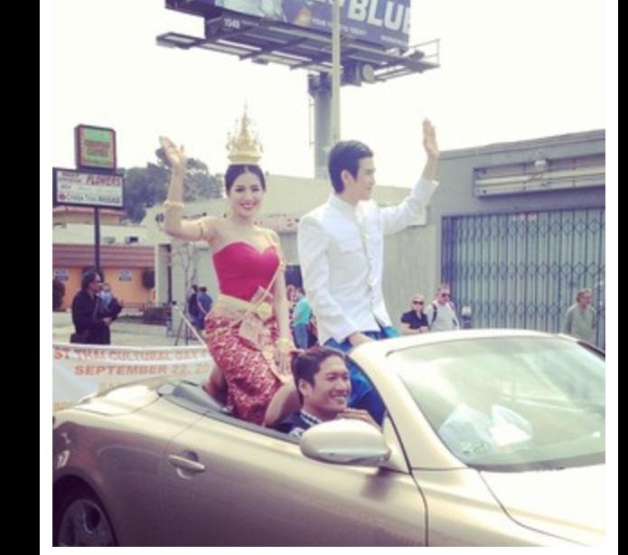 นานๆจะได้เห๊นที!!  ใบเตยใส่ชุดไทย!!