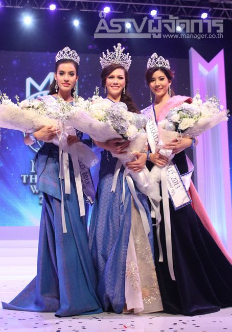 สาวลูกครึ่งไทย-สวิสคว้ามงกุฏมิสไทยแลนด์เวิลด์2013