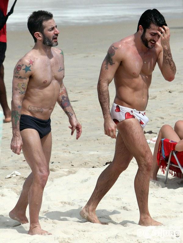 Marc Jacobs & Harry Louis Sighting in Rio