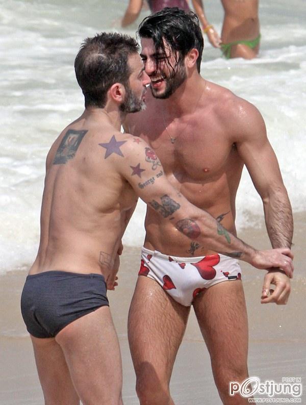 Marc Jacobs & Harry Louis Sighting in Rio