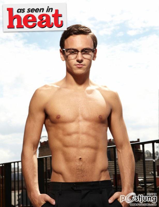 Tom Daley in ‘Heat’ Magazine