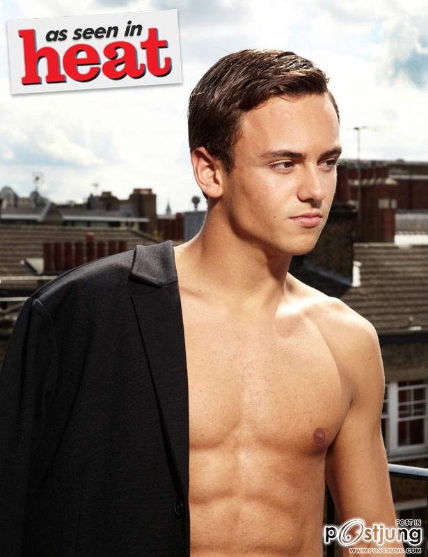 Tom Daley in ‘Heat’ Magazine